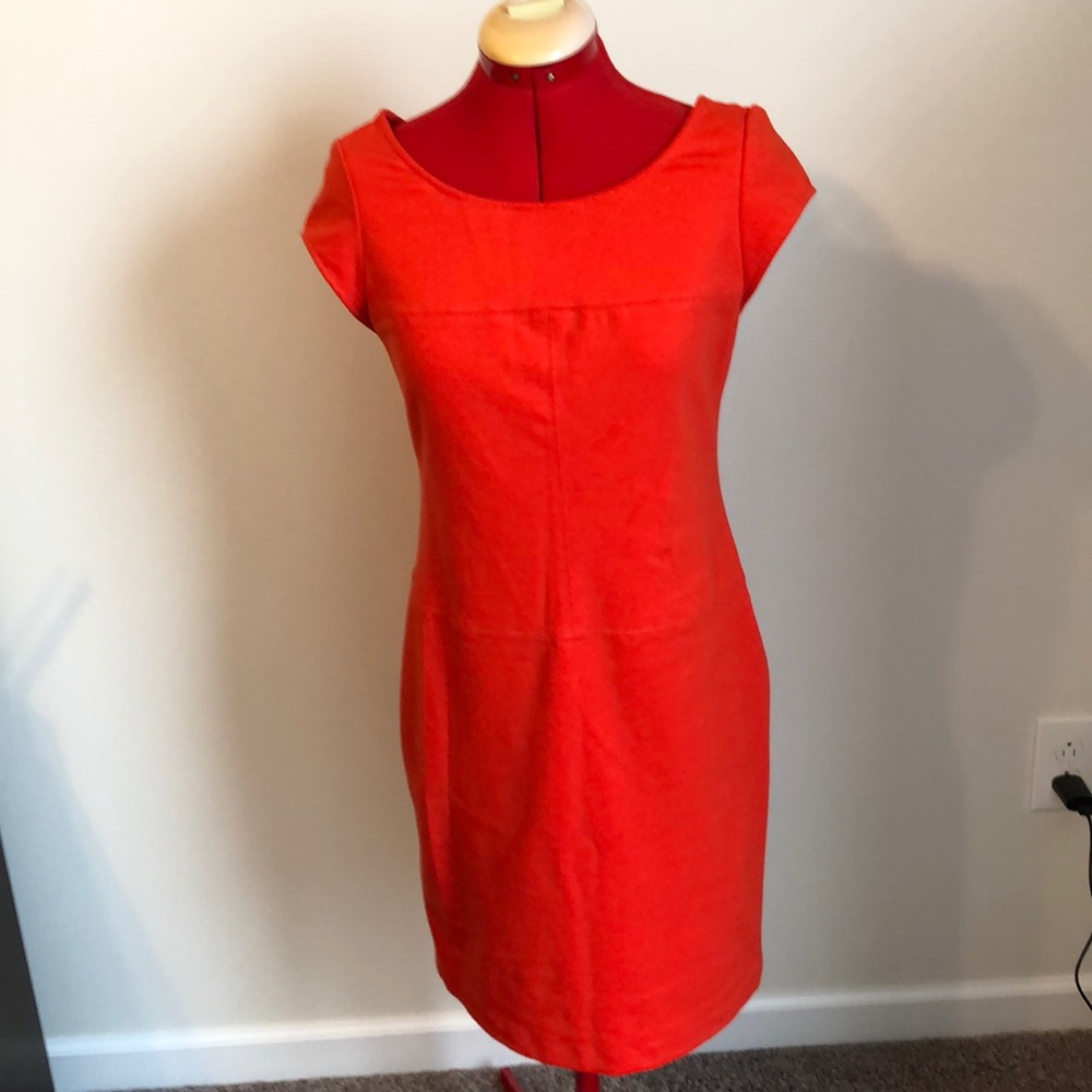Banana Republic orange dress